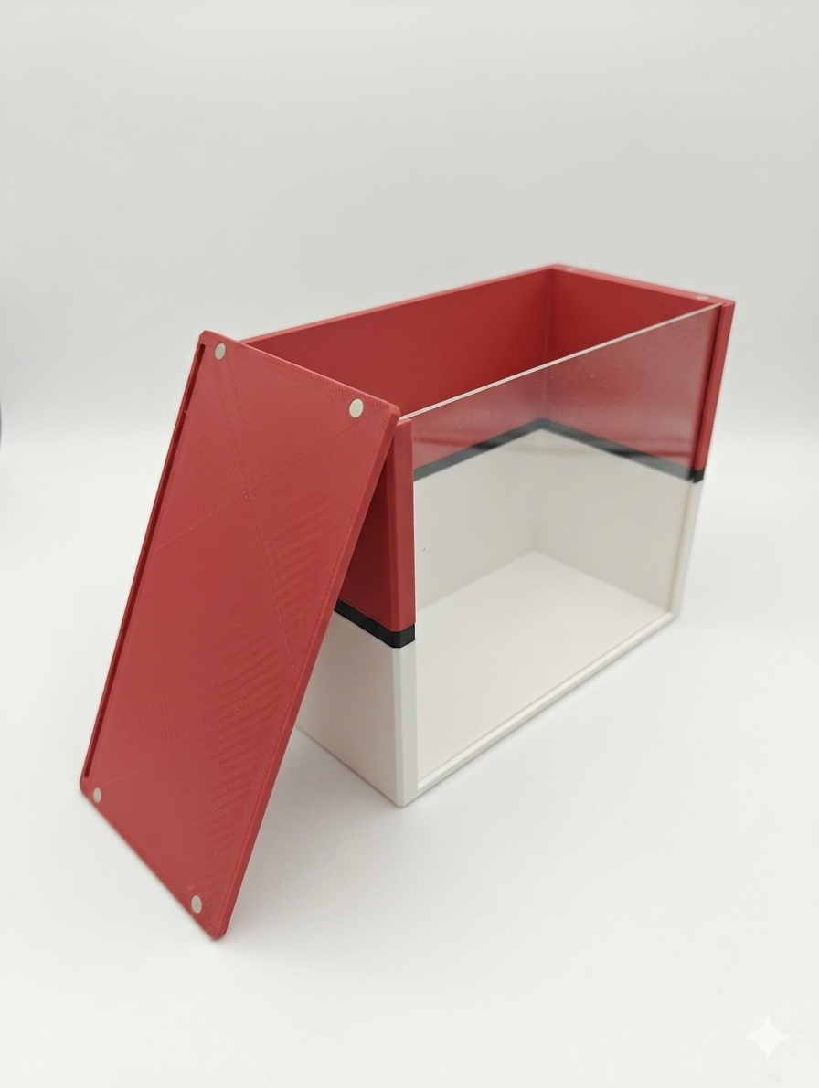 Elite Trainer Box (ETB) Display Case – Custom Colors/Logos, Magnetic Lid, Acrylic Panel