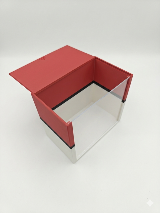 Booster Bundle Box Display Case - Custom Color, Sliding Lid, Acrylic Panel
