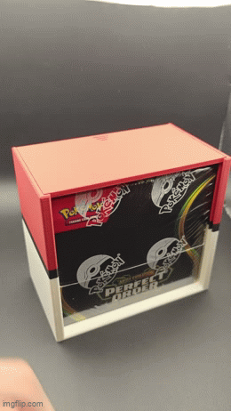 Booster Bundle Box Display Case - Custom Color, Sliding Lid, Acrylic Panel